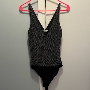 Zara rainbow sparkle bodysuit